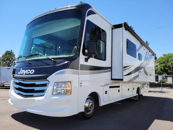 6328a215091fa255573c4b66 2019 Jayco Class A RV ALANTE 29S