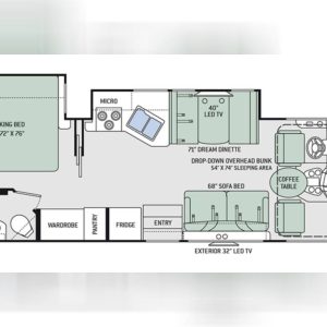 63603aad4d27033629395e9a 2019 Thor Motor Coach Class A RV Hurricane 27B
