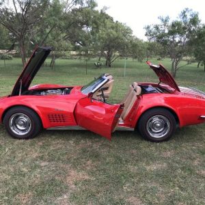 67597030-770-0@2X 1970 Chevrolet Corvette Numbers Matching Convertible