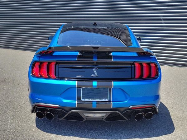 6e5782eb85ff43b6a74d1009e60fa9f8 2021 Ford Mustang Shelby GT500 Blue Metallic