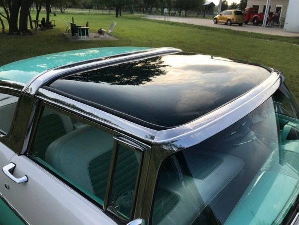 Image00002 1955 Ford Crown Victoria Skyliner Glass Roof V8 3SPD AC