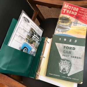 Image00012 1955 Ford Crown Victoria Skyliner Glass Roof V8 3SPD AC