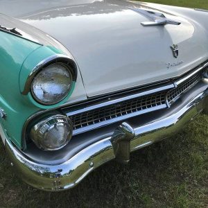Image00029 1955 Ford Crown Victoria Skyliner Glass Roof V8 3SPD AC
