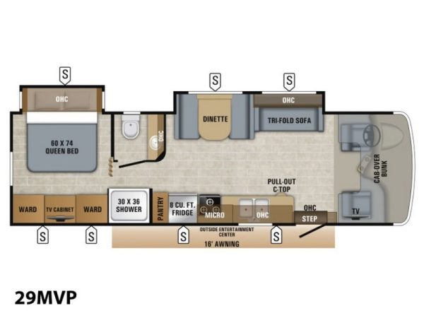 Image00030 2019 Jayco Class C RV Greyhawk Prestige 29MVP