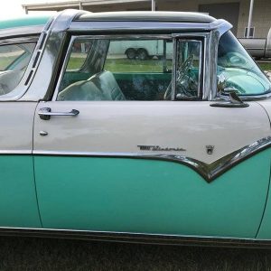 Image00039 1955 Ford Crown Victoria Skyliner Glass Roof V8 3SPD AC