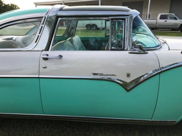 Image00039 1955 Ford Crown Victoria Skyliner Glass Roof V8 3SPD AC