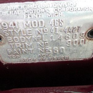 Image00048 1941 Buick Special Sedanet
