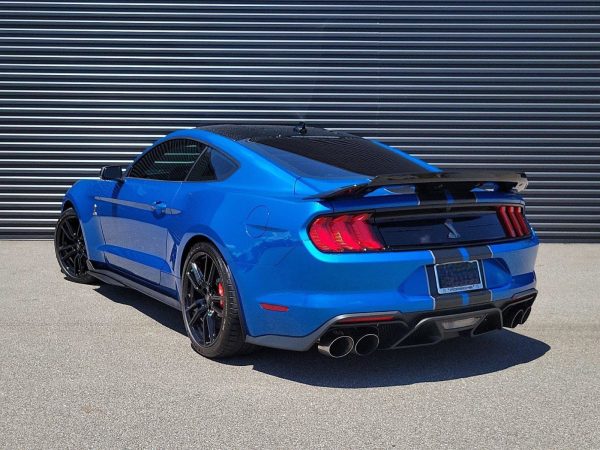 eadac6117442434dbc258b752063a2f8 2021 Ford Mustang Shelby GT500 Blue Metallic